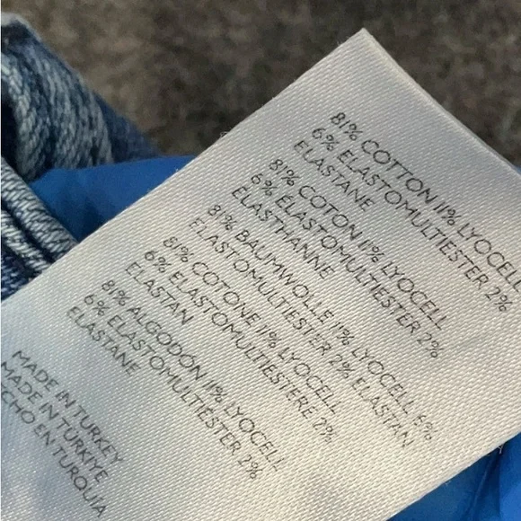 Anthropologie Maeve The Colette Jeans, cropped wide leg, size 31 - Picture 6 of 6